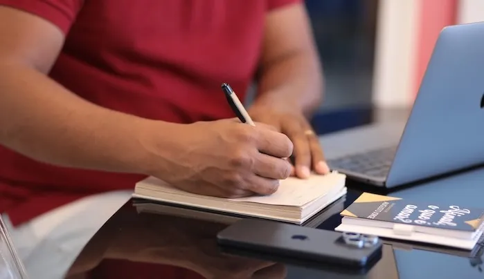 Escrevendo uma dedicatória